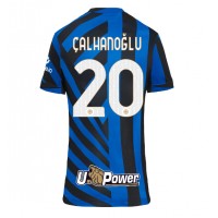 Camiseta Inter Milan Hakan Calhanoglu #20 Primera Equipación Replica 2024-25 para mujer mangas cortas